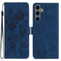 Rose Flower Embossing Pattern Leather Phone Case, For Samsung Galaxy S24 5G, For Samsung Galaxy S23 Ultra 5G, For Samsung Galaxy S23+ 5G, For Samsung Galaxy S23 5G, For Samsung Galaxy S22 Ultra 5G