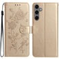 Rose Flower Embossing Pattern Leather Phone Case, For Samsung Galaxy S25+ 5G, For Samsung Galaxy S25 Ultra 5G, For Samsung Galaxy S24 FE 5G, For Samsung Galaxy S24 Ultra 5G, For Samsung Galaxy S24+ 5G