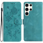 Rose Flower Embossing Pattern Leather Phone Case, For Samsung Galaxy S25+ 5G, For Samsung Galaxy S25 Ultra 5G, For Samsung Galaxy S24 FE 5G, For Samsung Galaxy S24 Ultra 5G, For Samsung Galaxy S24+ 5G