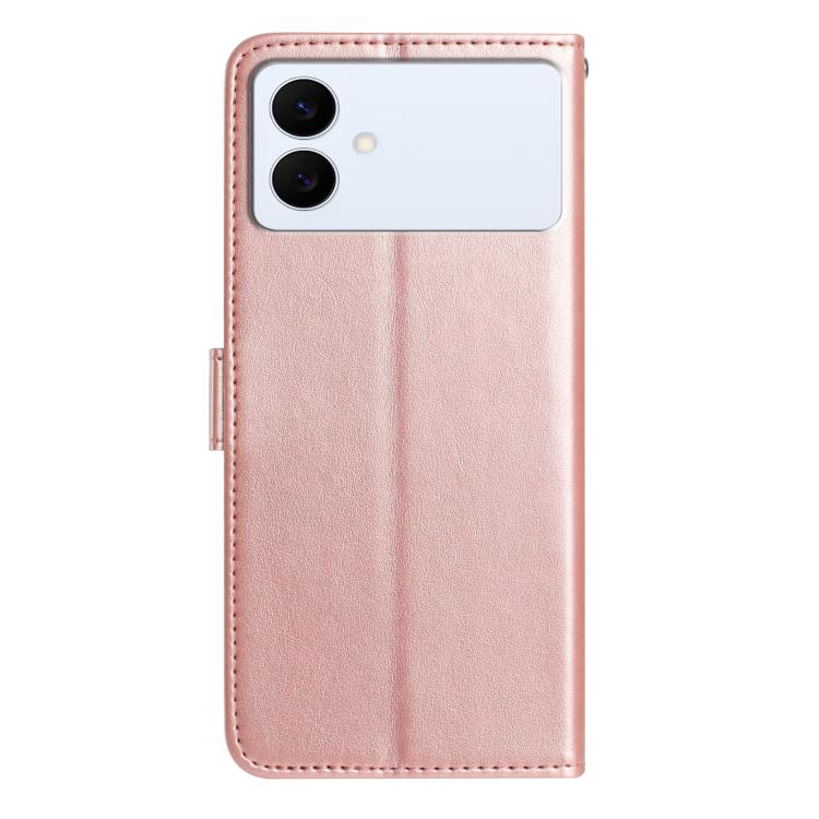 Rose Flower Embossing Pattern Leather Phone Case, For Samsung Galaxy S26 Edge 5G, For Samsung Galaxy S26 Ultra 5G, For Samsung Galaxy S26 5G, For Samsung Galaxy S25 Edge 5G, For Samsung Galaxy S25 5G