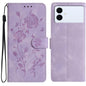 Rose Flower Embossing Pattern Leather Phone Case, For Samsung Galaxy S26 Edge 5G, For Samsung Galaxy S26 Ultra 5G, For Samsung Galaxy S26 5G, For Samsung Galaxy S25 Edge 5G, For Samsung Galaxy S25 5G