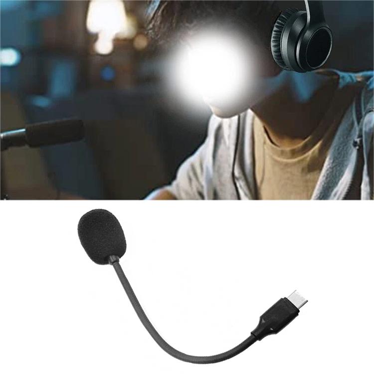 Type-C Straight E-sports Gaming Headset Microphone