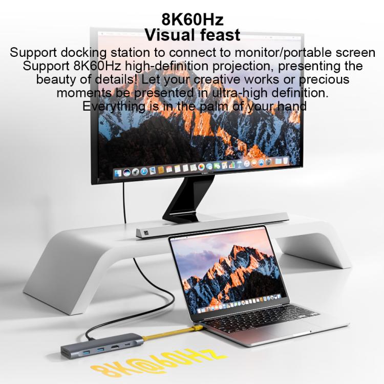 Portable Keychain 80Gbps 240W USB4 Type-C / USB-C Charging Cable