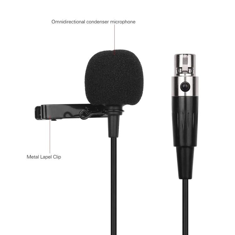 Metal Lavalier Microphone, Cable Length: 1.5m