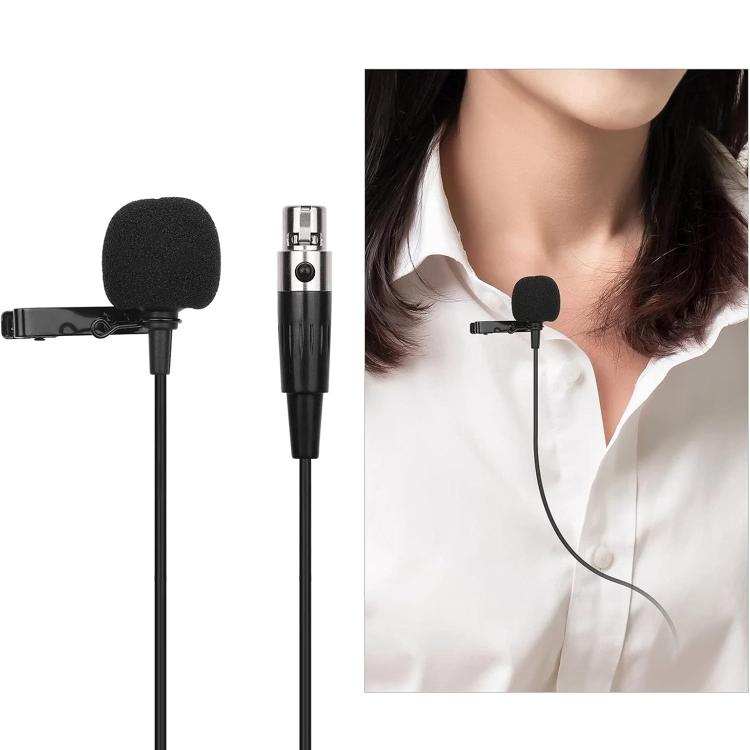 Metal Lavalier Microphone, Cable Length: 1.5m