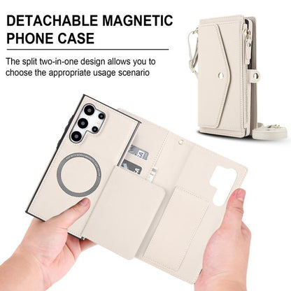Multifunctional Wallet Detachable Leather Phone Case with Lanyard, For Samsung Galaxy S24 Ultra 5G, For Samsung Galaxy S24+ 5G, For Samsung Galaxy S24 5G, For Samsung Galaxy S23 Ultra 5G, For Samsung Galaxy S23+ 5G, For Samsung Galaxy S23 5G           ...