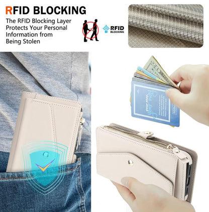Multifunctional Wallet Detachable Leather Phone Case with Lanyard, For Samsung Galaxy S24 Ultra 5G, For Samsung Galaxy S24+ 5G, For Samsung Galaxy S24 5G, For Samsung Galaxy S23 Ultra 5G, For Samsung Galaxy S23+ 5G, For Samsung Galaxy S23 5G           ...