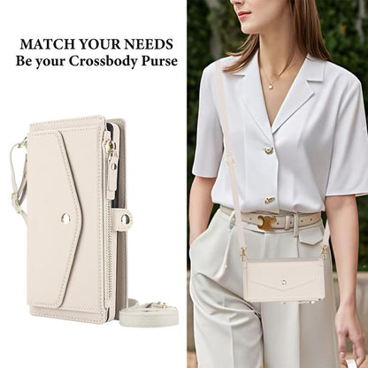 Multifunctional Wallet Detachable Leather Phone Case with Lanyard, For Samsung Galaxy S24 Ultra 5G, For Samsung Galaxy S24+ 5G, For Samsung Galaxy S24 5G, For Samsung Galaxy S23 Ultra 5G, For Samsung Galaxy S23+ 5G, For Samsung Galaxy S23 5G           ...