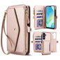 Multifunctional Wallet Detachable Leather Phone Case with Lanyard, For Samsung Galaxy S24 Ultra 5G, For Samsung Galaxy S24+ 5G, For Samsung Galaxy S24 5G, For Samsung Galaxy S23 Ultra 5G, For Samsung Galaxy S23+ 5G, For Samsung Galaxy S23 5G           ...