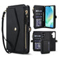 Multifunctional Wallet Detachable Leather Phone Case with Lanyard, For Samsung Galaxy S24 Ultra 5G, For Samsung Galaxy S24+ 5G, For Samsung Galaxy S24 5G, For Samsung Galaxy S23 Ultra 5G, For Samsung Galaxy S23+ 5G, For Samsung Galaxy S23 5G           ...