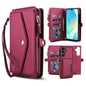 Multifunctional Wallet Detachable Leather Phone Case with Lanyard, For Samsung Galaxy S24 Ultra 5G, For Samsung Galaxy S24+ 5G, For Samsung Galaxy S24 5G, For Samsung Galaxy S23 Ultra 5G, For Samsung Galaxy S23+ 5G, For Samsung Galaxy S23 5G           ...