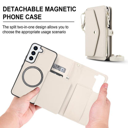 Multifunctional Wallet Detachable Leather Phone Case with Lanyard, For Samsung Galaxy S22 5G, For Samsung Galaxy S21 FE 5G, For Samsung Galaxy S21 5G, For Samsung Galaxy S21+ 5G, For Samsung Galaxy S21 Ultra 5G