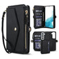 Multifunctional Wallet Detachable Leather Phone Case with Lanyard, For Samsung Galaxy S22 5G, For Samsung Galaxy S21 FE 5G, For Samsung Galaxy S21 5G, For Samsung Galaxy S21+ 5G, For Samsung Galaxy S21 Ultra 5G