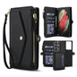 Multifunctional Wallet Detachable Leather Phone Case with Lanyard, For Samsung Galaxy S22 5G, For Samsung Galaxy S21 FE 5G, For Samsung Galaxy S21 5G, For Samsung Galaxy S21+ 5G, For Samsung Galaxy S21 Ultra 5G