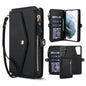 Multifunctional Wallet Detachable Leather Phone Case with Lanyard, For Samsung Galaxy S22 5G, For Samsung Galaxy S21 FE 5G, For Samsung Galaxy S21 5G, For Samsung Galaxy S21+ 5G, For Samsung Galaxy S21 Ultra 5G