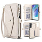 Multifunctional Wallet Detachable Leather Phone Case with Lanyard, For Samsung Galaxy S22 5G, For Samsung Galaxy S21 FE 5G, For Samsung Galaxy S21 5G, For Samsung Galaxy S21+ 5G, For Samsung Galaxy S21 Ultra 5G