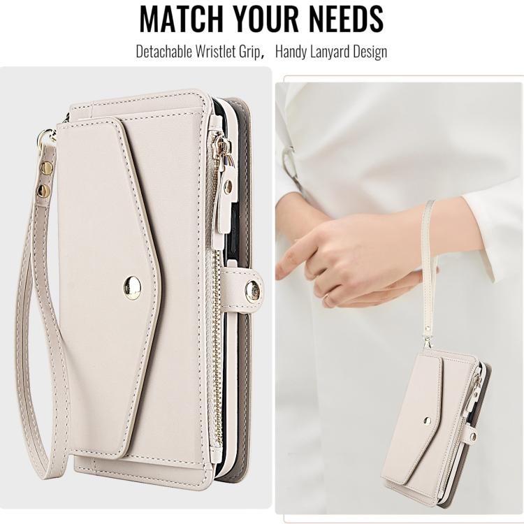 Multifunctional Wallet Detachable Leather Phone Case with Lanyard, For Samsung Galaxy S26+ 5G, For Samsung Galaxy S26 Ultra 5G, For Samsung Galaxy S26 5G, For Samsung Galaxy S25 Edge 5G, For Samsung Galaxy S25 5G, For Samsung Galaxy S25+ 5G            ...