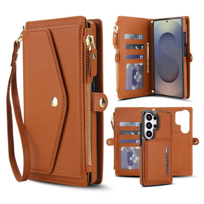 Multifunctional Wallet Detachable Leather Phone Case with Lanyard, For Samsung Galaxy S26+ 5G, For Samsung Galaxy S26 Ultra 5G, For Samsung Galaxy S26 5G, For Samsung Galaxy S25 Edge 5G, For Samsung Galaxy S25 5G, For Samsung Galaxy S25+ 5G            ...