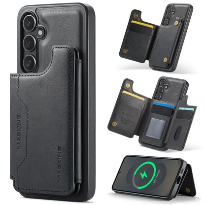 MAGKING K3 Series MagSafe RFID Card Bag Detachable Phone Case, For Samsung Galaxy S26+ 5G, For Samsung Galaxy S26 Ultra 5G, For Samsung Galaxy S26 5G, For Samsung Galaxy S25 FE 5G, For Samsung Galaxy S25 Edge 5G, For Samsung Galaxy S25 5G              ...
