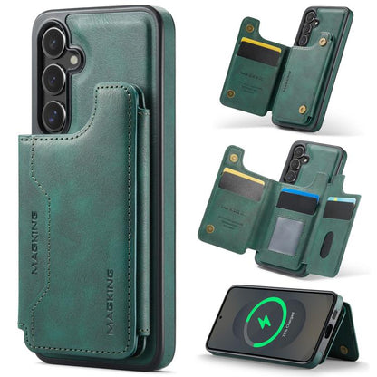 MAGKING K3 Series MagSafe RFID Card Bag Detachable Phone Case, For Samsung Galaxy S26+ 5G, For Samsung Galaxy S26 Ultra 5G, For Samsung Galaxy S26 5G, For Samsung Galaxy S25 FE 5G, For Samsung Galaxy S25 Edge 5G, For Samsung Galaxy S25 5G              ...