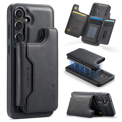 MAGKING K3 Series MagSafe RFID Card Bag Detachable Phone Case, For Samsung Galaxy S26+ 5G, For Samsung Galaxy S26 Ultra 5G, For Samsung Galaxy S26 5G, For Samsung Galaxy S25 FE 5G, For Samsung Galaxy S25 Edge 5G, For Samsung Galaxy S25 5G              ...