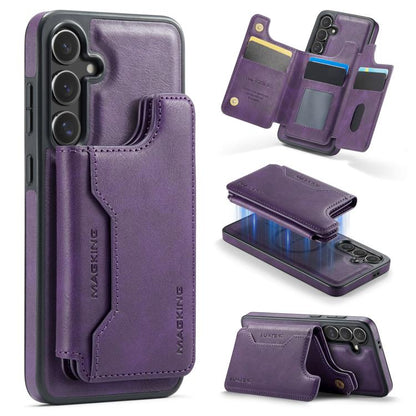 MAGKING K3 Series MagSafe RFID Card Bag Detachable Phone Case, For Samsung Galaxy S26+ 5G, For Samsung Galaxy S26 Ultra 5G, For Samsung Galaxy S26 5G, For Samsung Galaxy S25 FE 5G, For Samsung Galaxy S25 Edge 5G, For Samsung Galaxy S25 5G              ...