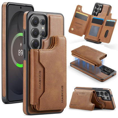 MAGKING K3 Series MagSafe RFID Card Bag Detachable Phone Case, For Samsung Galaxy S26+ 5G, For Samsung Galaxy S26 Ultra 5G, For Samsung Galaxy S26 5G, For Samsung Galaxy S25 FE 5G, For Samsung Galaxy S25 Edge 5G, For Samsung Galaxy S25 5G              ...