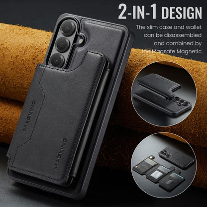MAGKING K3 Series MagSafe RFID Card Bag Detachable Phone Case, For Samsung Galaxy S26+ 5G, For Samsung Galaxy S26 Ultra 5G, For Samsung Galaxy S26 5G, For Samsung Galaxy S25 FE 5G, For Samsung Galaxy S25 Edge 5G, For Samsung Galaxy S25 5G              ...