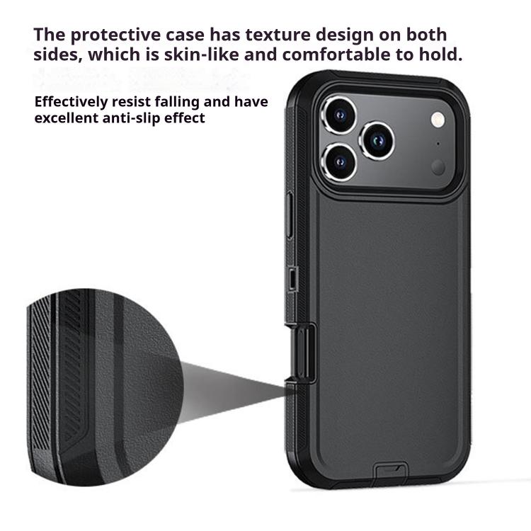 Kalebol Shockproof PC Hybrid TPU Phone Case with Back Clip