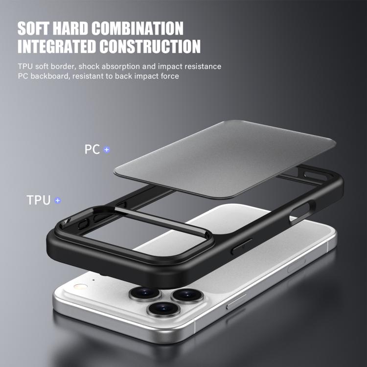 iPAKY Bright Color Frosted Series Shockproof PC+TPU Phone Case