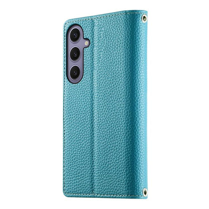 Stitching Multi-card Zipper Wallet Leather Phone Case with Short Strap, For Samsung Galaxy S24+ 5G / S25+ 5G, For Samsung Galaxy S25 Ultra 5G, For Samsung Galaxy S24 FE 5G, For Samsung Galaxy S24 Ultra 5G, For Samsung Galaxy S23 FE 5G                  ...