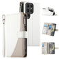Stitching Multi-card Zipper Wallet Leather Phone Case with Short Strap, For Samsung Galaxy S24+ 5G / S25+ 5G, For Samsung Galaxy S25 Ultra 5G, For Samsung Galaxy S24 FE 5G, For Samsung Galaxy S24 Ultra 5G, For Samsung Galaxy S23 FE 5G                  ...