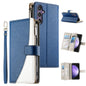 Stitching Multi-card Zipper Wallet Leather Phone Case with Short Strap, For Samsung Galaxy S24+ 5G / S25+ 5G, For Samsung Galaxy S25 Ultra 5G, For Samsung Galaxy S24 FE 5G, For Samsung Galaxy S24 Ultra 5G, For Samsung Galaxy S23 FE 5G                  ...
