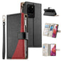Stitching Multi-card Zipper Wallet Leather Phone Case with Short Strap, For Samsung Galaxy S20 Ultra, For Samsung Galaxy S20, For Samsung Galaxy S20+
