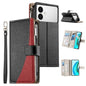 Stitching Multi-card Zipper Wallet Leather Phone Case with Short Strap, For Galaxy S26 FE 5G, For Samsung Galaxy S26+ 5G, For Samsung Galaxy S26 Edge 5G, For Samsung Galaxy S26 Ultra 5G, For Samsung Galaxy S26 5G, For Samsung Galaxy S25 FE 5G          ...