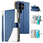Stitching Multi-card Zipper Wallet Leather Phone Case with Short Strap, For Galaxy S26 FE 5G, For Samsung Galaxy S26+ 5G, For Samsung Galaxy S26 Edge 5G, For Samsung Galaxy S26 Ultra 5G, For Samsung Galaxy S26 5G, For Samsung Galaxy S25 FE 5G          ...