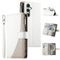 Stitching Multi-card Zipper Wallet Leather Phone Case with Short Strap, For Galaxy S26 FE 5G, For Samsung Galaxy S26+ 5G, For Samsung Galaxy S26 Edge 5G, For Samsung Galaxy S26 Ultra 5G, For Samsung Galaxy S26 5G, For Samsung Galaxy S25 FE 5G          ...