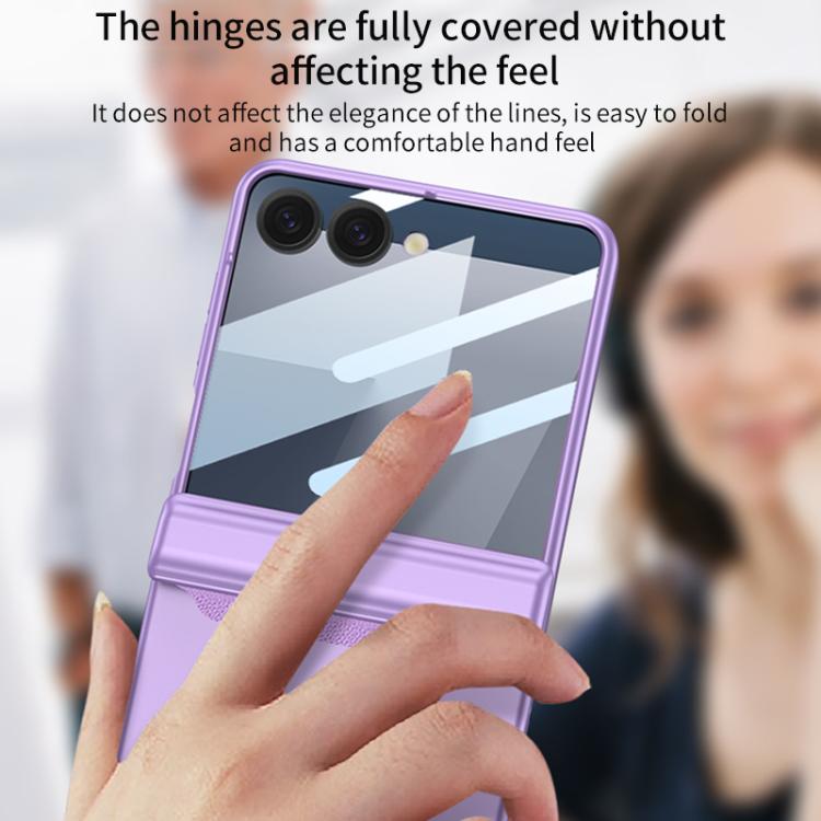 GKK Integrated HD Film Magnetic Full Coverage Flip Phone Case