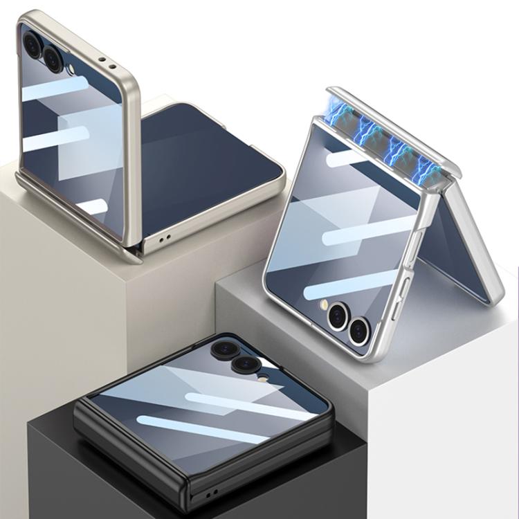 GKK Integrated HD Film Magnetic Full Coverage Flip Phone Case