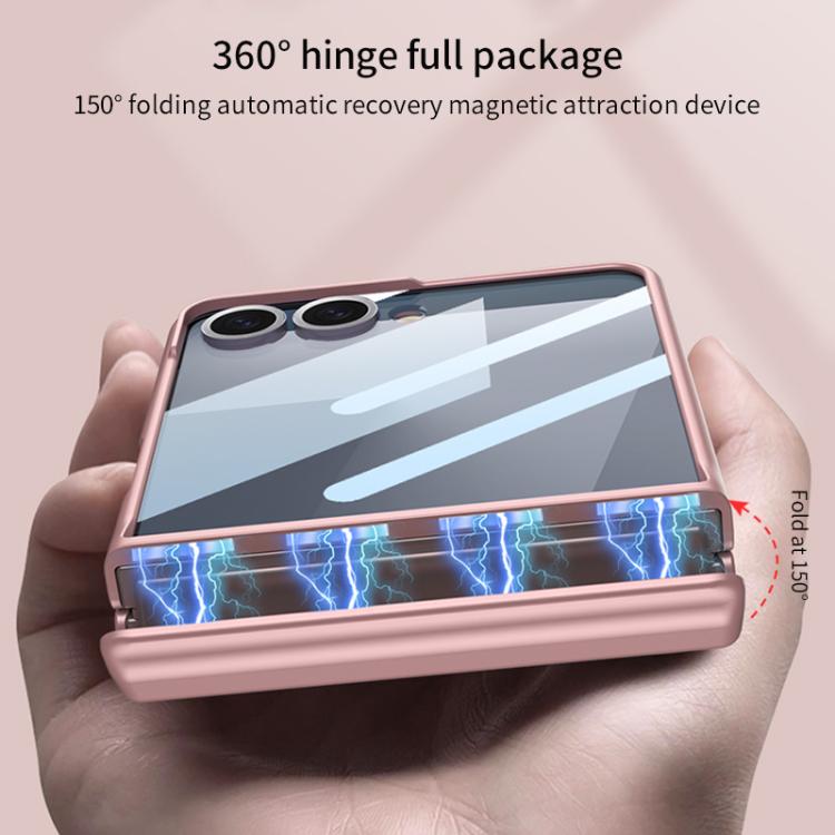 GKK Integrated HD Film Magnetic Full Coverage Flip Phone Case