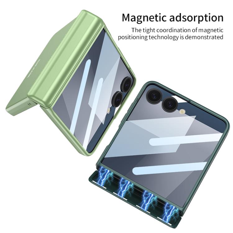 GKK Integrated HD Film Magnetic Full Coverage Flip Phone Case