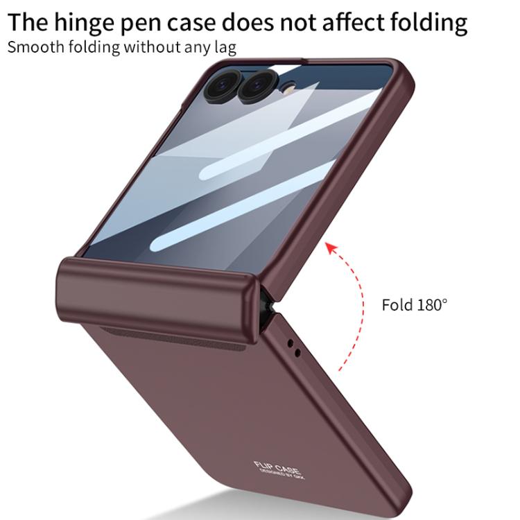 GKK Integrated HD Film Magnetic Full Coverage Flip Phone Case