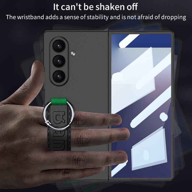 GKK Integrated Ultra-thin Side Wristband Phone Case, Not Included Pen, For Samsung Galaxy Z Fold7 5G