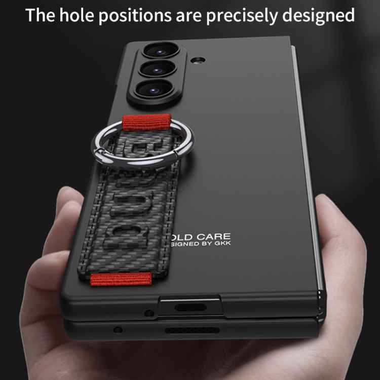 GKK Integrated Ultra-thin Side Wristband Phone Case, Not Included Pen, For Samsung Galaxy Z Fold7 5G