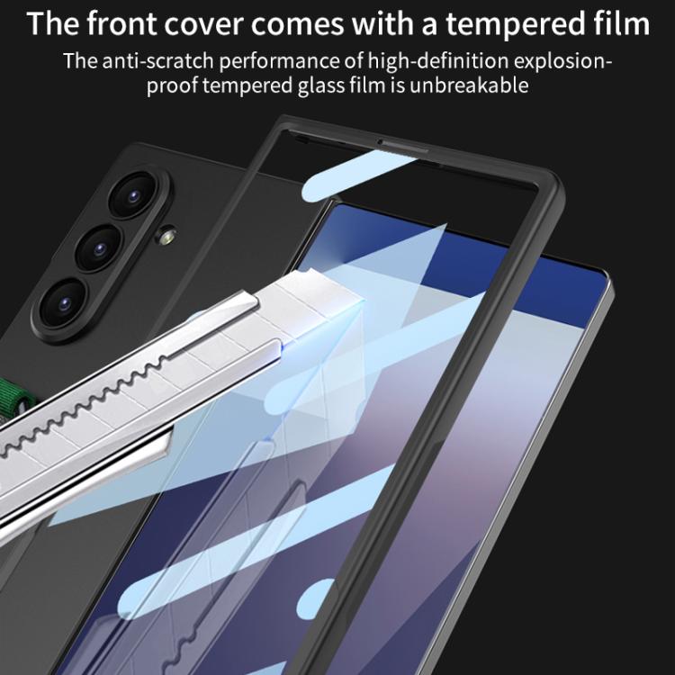 GKK Integrated Ultra-thin Side Wristband Phone Case, Not Included Pen, For Samsung Galaxy Z Fold7 5G