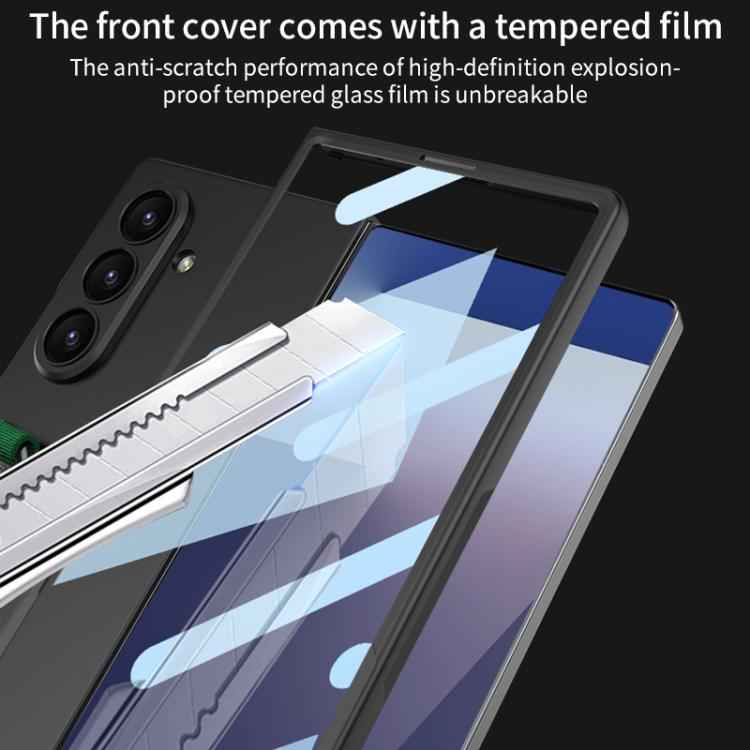 GKK Integrated Ultra-thin Side Wristband Phone Case, Not Included Pen, For Samsung Galaxy Z Fold7 5G