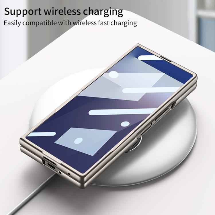 GKK Integrated Ultra-thin Side Wristband Phone Case, Not Included Pen, For Samsung Galaxy Z Fold7 5G