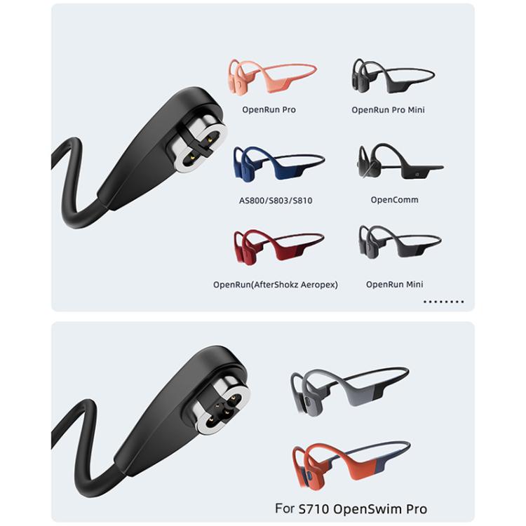 2 in 1 Magnetic Charging Cable For Shokz Bone Conduction Earphone