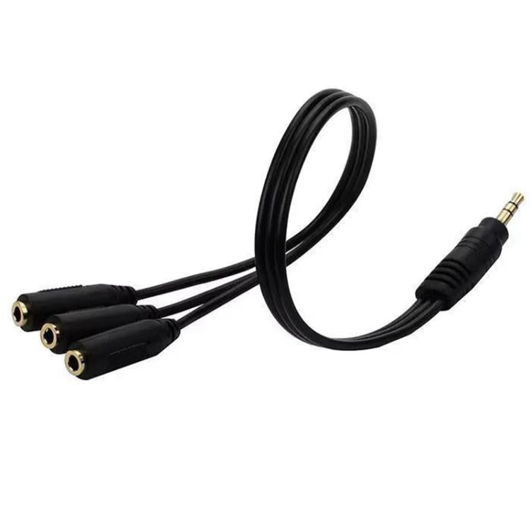 3 in 1 DC 3.5mm Audio Cable with Stereo