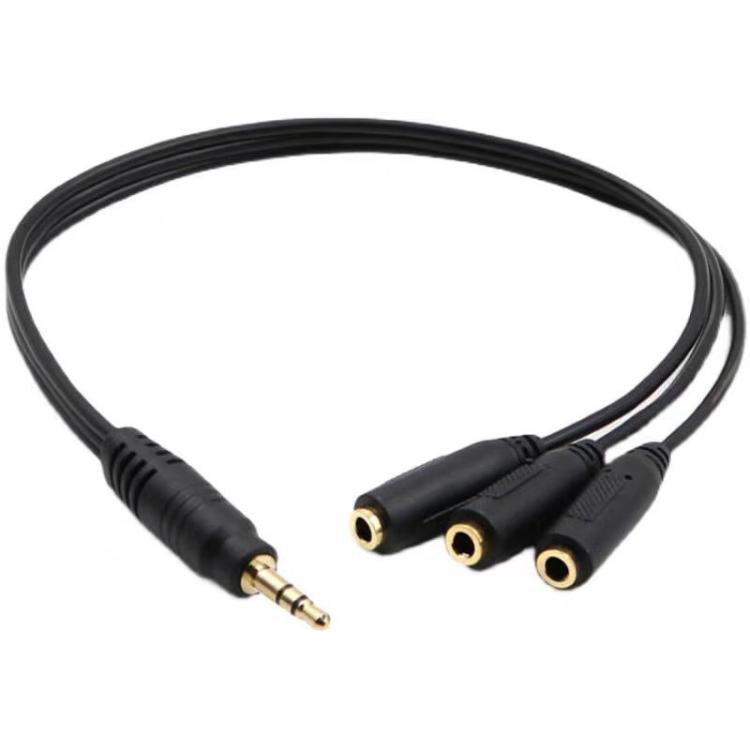 3 in 1 DC 3.5mm Audio Cable with Stereo